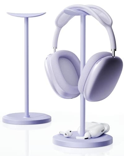 Tiiletzote Headphone Stand, Desktop Headset Holder, Purple