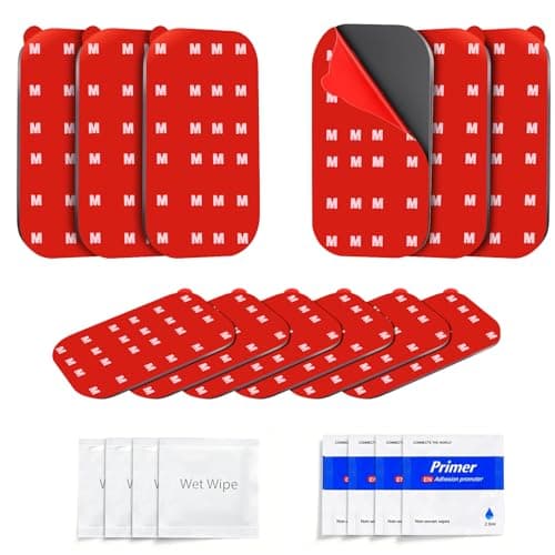Monsensiy Dash Cam Stikcy Pads,12Pcs Very High Bond Tape for Car Dashboard