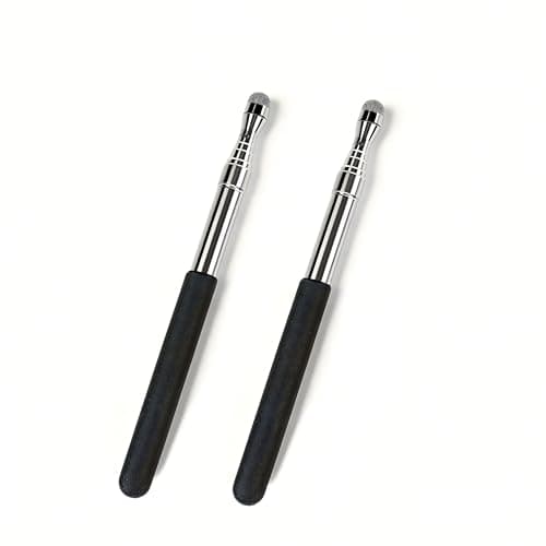 2PCS Telescopic Teacher Pointer Stick & Stylus Pen, 7.8"-39.4" in