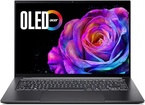 acer Swift X 14 AI Copilot+ PC | 14.5" 3K OLED Gorilla Glass 120Hz Touch Display | AMD Ryzen AI 7 350 Processor | NVIDIA GeForce RTX 5060 | 32GB LPDDR5X | 1TB SSD | Haptic Touchpad | SFX14-61G-R1HV